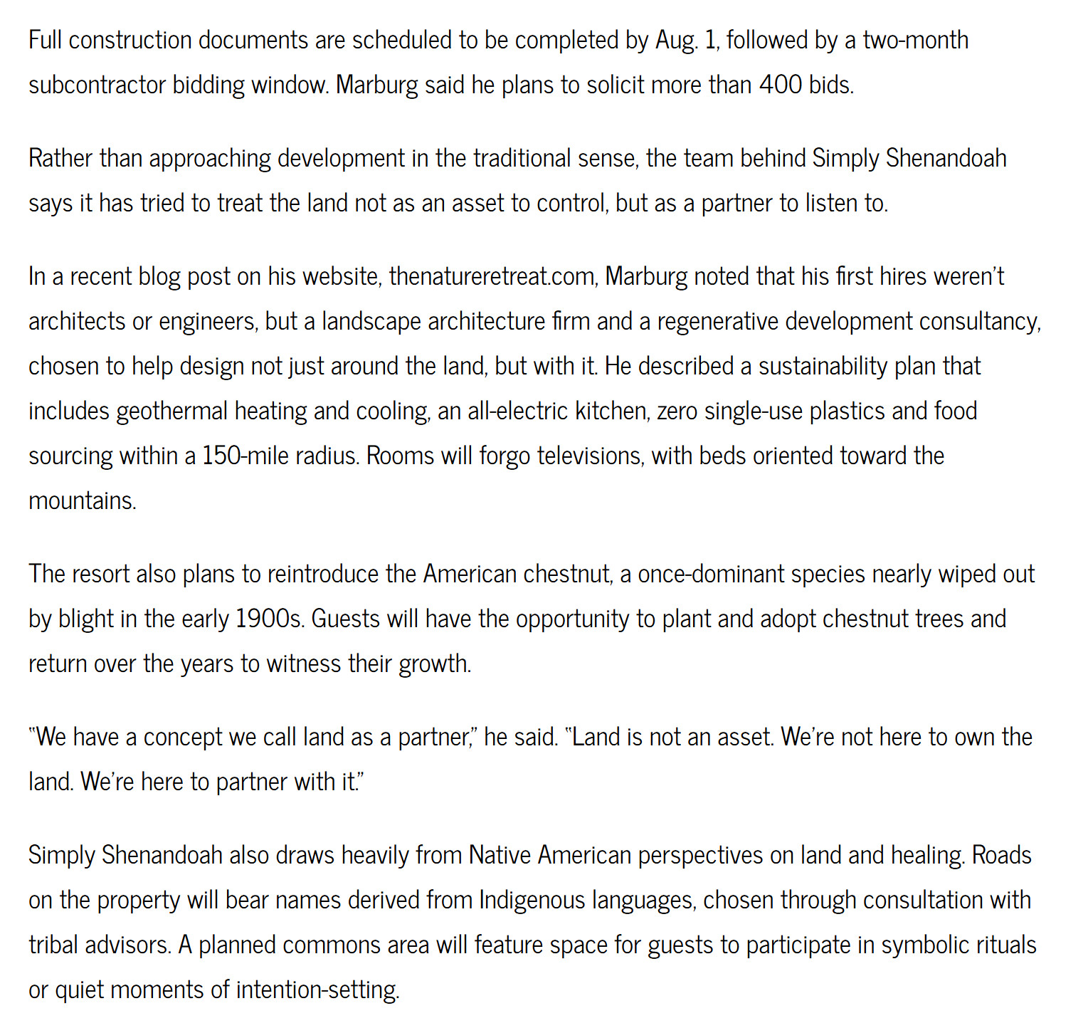 Simply Shenandoah Nature Retreat and Wellness Resort